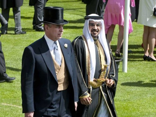 Bahrain Prince Andrew - Ceasefire