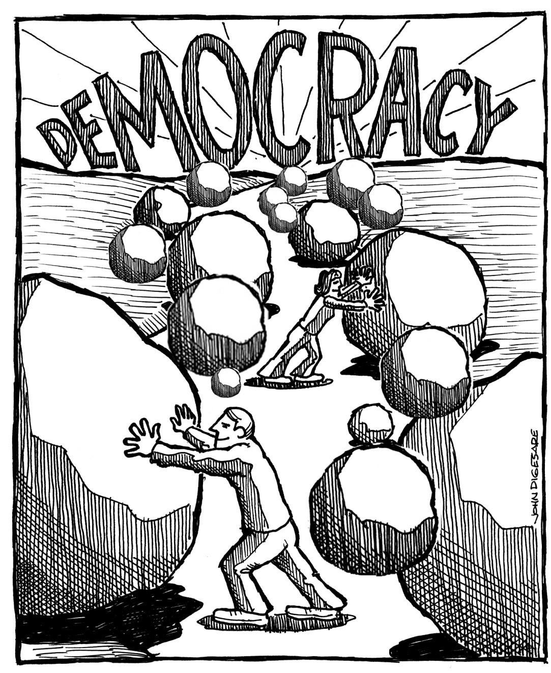 democracy is a work of art maturana