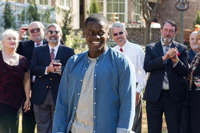 Chris Washington (DANIEL KALUUYA) is the guest of a very odd garden party in Universal Pictures’ “Get Out.” 