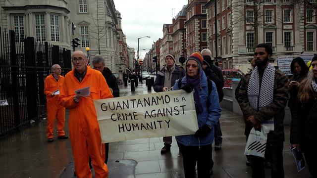 Guantanamo Protest - Aisha Maniar - Ceasefire Magazine