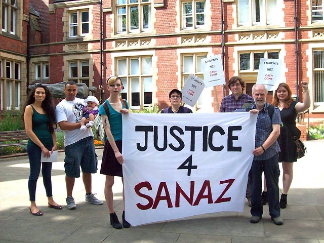 Sanaz Raji Protest